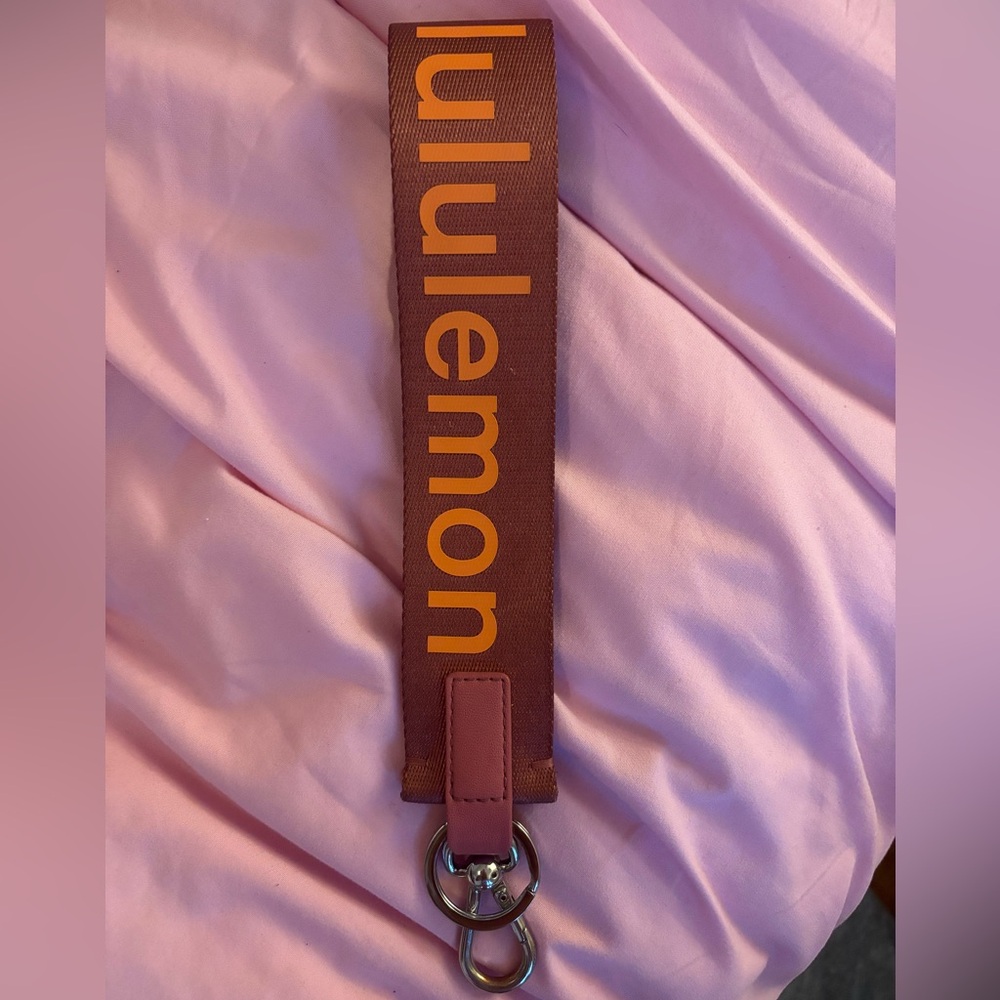 Lululemon Never Lost Keychain
